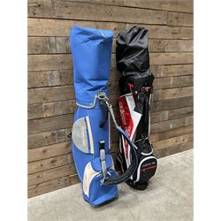 Two sets of golf clubs maruman and adidas