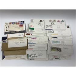 Great British and World stamps including Queen Victoria penny black, penny red, half penny bantams, King George V seahorse, Aden, Bahamas, Barbados, Basutoland, Bermuda, British Guiana, British Honduras, Canada, Cape of Good Hope, Cayman Islands, Ceylon, Cyprus, Falkland Islands, Gibraltar, Gold Coast, St Kitts Nevis, Malta, Seychelles, various first day covers etc, housed in albums and loose 