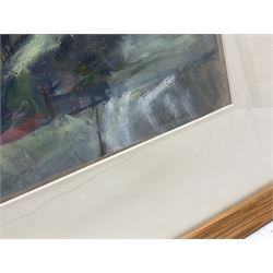 David James Carr (Northern British 1944-2009): Expansive Landscape, pastel signed, inscribed verso 53cm x 74cm