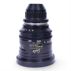 Cooke Mini S4/i 18mm T2.8 prime lens with PL mount, serial no. 8018-0714, with front and back lens caps
