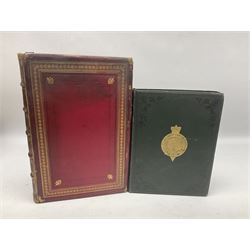 Jules Michelet (French 1798-1874): The Insect, with illustrations by Giacomelli, pub. T. Nelson and Sons, Paternoster Row, Edinburgh and New York, 1875, together with Edward Callow: The Phynodderree and Other Legends of the Isle of Man, with illustrations by W.J. Watson, pub. J. Dean and Son, Fleet Street, E.C, George Dodd: Metals British Manufactures, pub. Charles Knight and Co, Ludgate Street, 1845, WWI Imperial Army Series Musketry, pub. John Murray, Albermarle Street, 1915, Laurence Echard (1670–1730): The Roman History From the Settlement of the Empire by Augustus Caesar, To The Removal of the Imperial Seat by Constantine the Great Containing the Space of 355 years, vol. 2, printed by T.H. for M. Gillyflower, J. Tonson in Fleet Street, H. Bonwick in St. Paul's Church-yard and R. Parker in Cornhill, 1698, bound in leather (5)