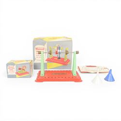 Mamod SE3 Steam Engine, together with Mamod Line Shaft and Model Power Hammer, all boxed