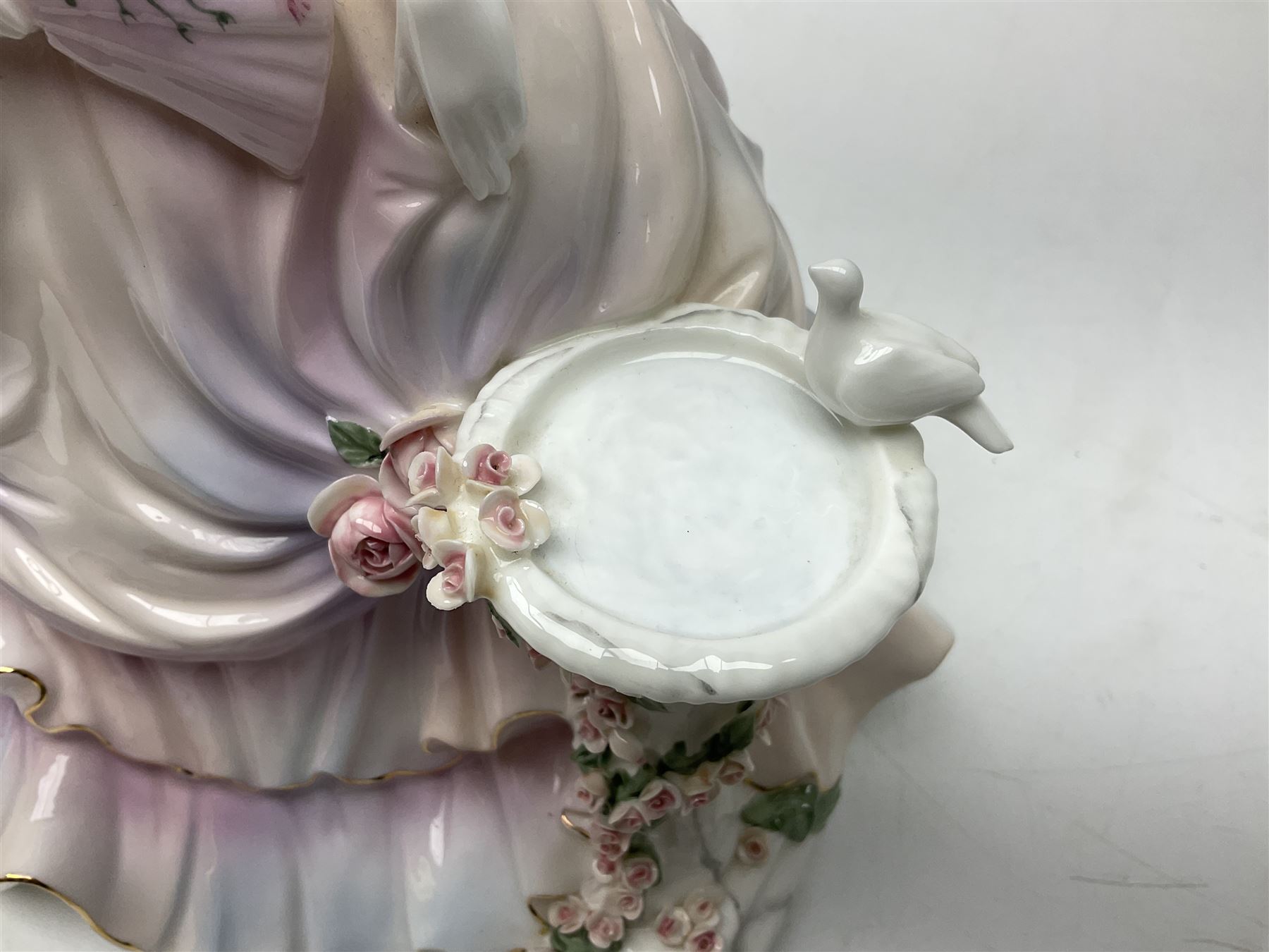 Coalport figure, Secret Garden, designed by Sue McGarrigle, with original box and certificate of authentication, H26cm