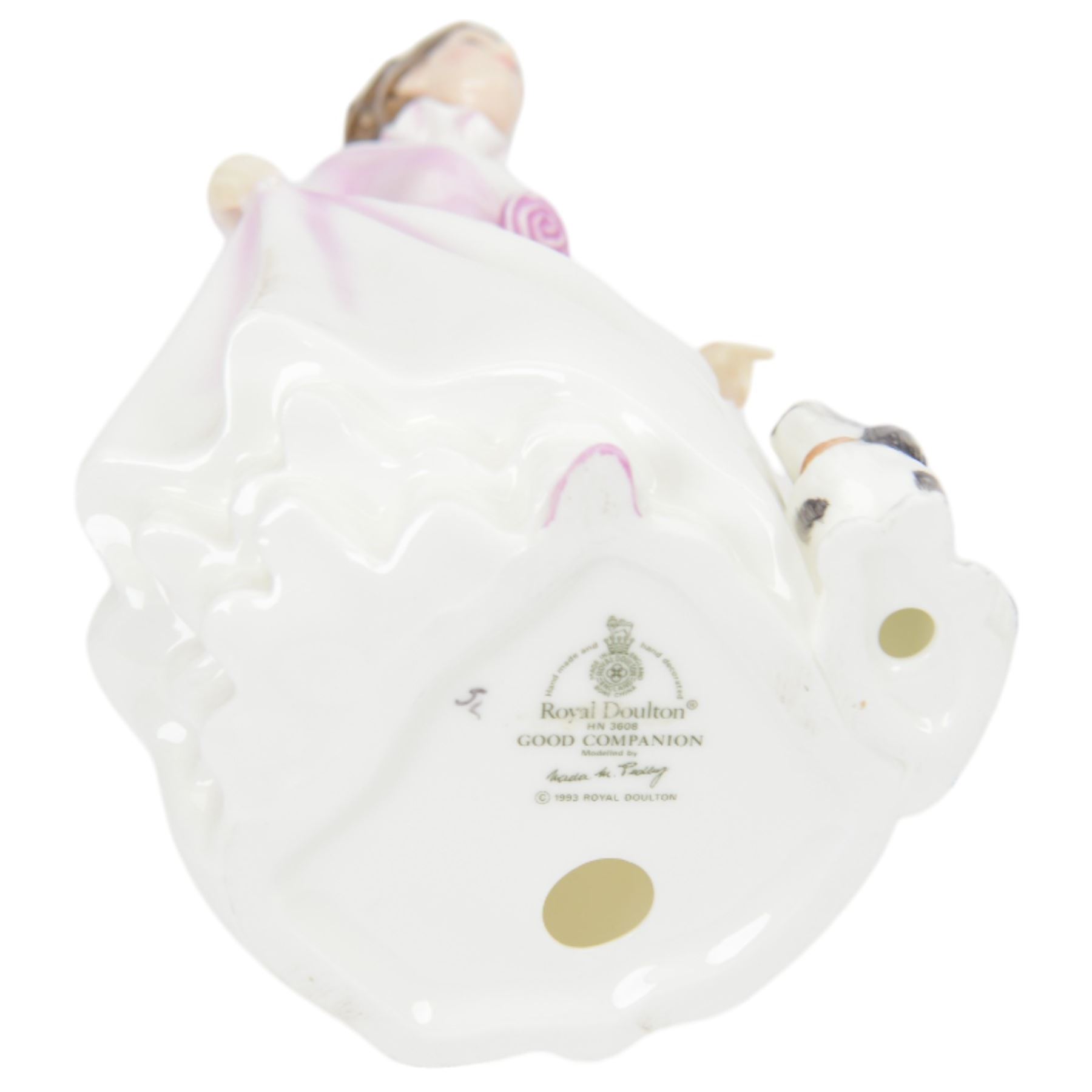 Seventeen Coalport figurines, including eleven bisque Age of Elegance examples and five miniature examples, together with a Royal Doulton figurine HN3608 Good Companion, one boxed 