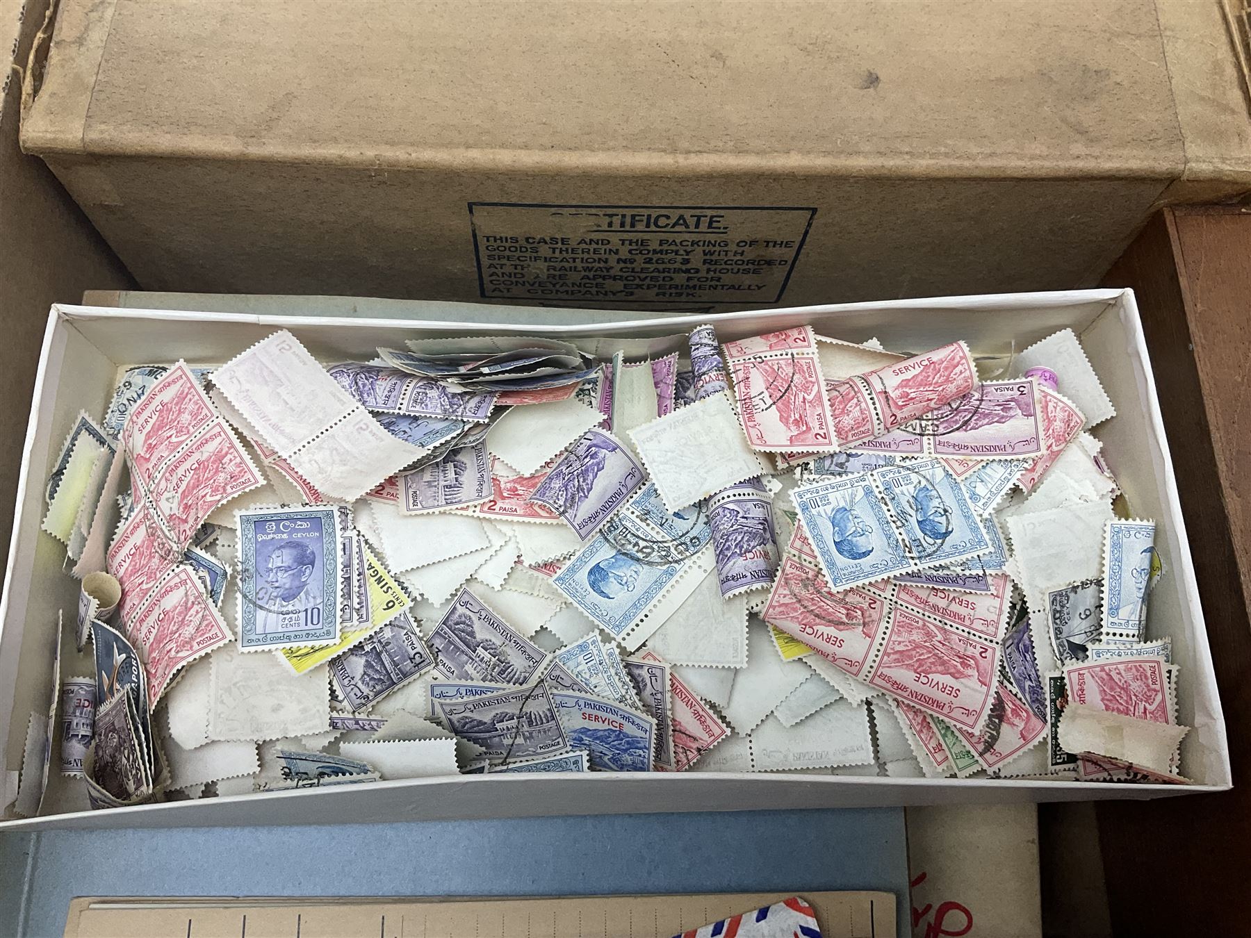 Great British and World stamps, including Austria, Hungary, Switzerland, France, Italy, Sweden, United States of America etc, various first day covers, stamps on envelope pieces etc, housed in albums, folders and loose, in three boxes
