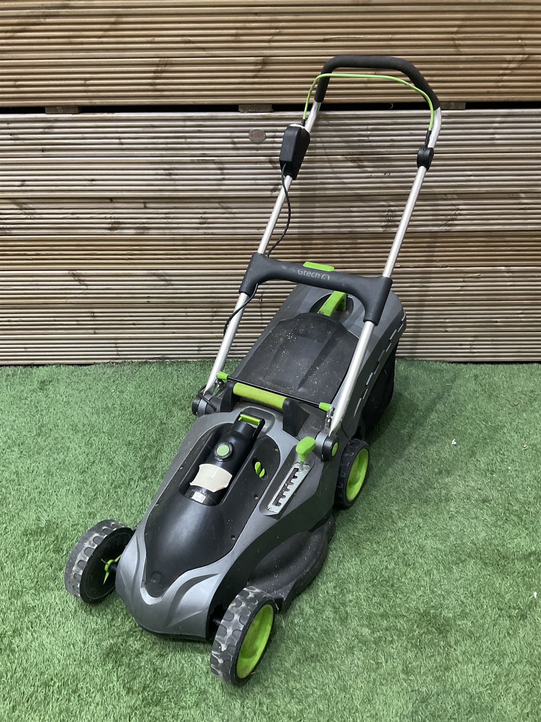 Gtech cordless  lawnmower with charger  - THIS LOT IS TO BE COLLECTED BY APPOINTMENT FROM DUGGLEBY STORAGE, GREAT HILL, EASTFIELD, SCARBOROUGH, YO11 3TX