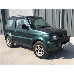 2001 Suzuki Jimny 1.3 JLX 3dr. Petrol, Manual, 4 Wheel Drive. Only 66571 miles, 4 seats. From a local estate. One key, no log book present