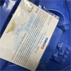 Corgi - Aviation Archive, eleven ‘Classic Propliners’ 1:144 scale models comprising Vickers Viscount models; 47601 700 Series British European Airways; 47602 Parcelforce; 47603 Continental Airlines; 47604 800 Series Lufthansa; 47605 700 Series British Eagle no.391/2900; 47606 806 Virgin Atlantic Airways; 47607 802 British European Airways; 47608 806 British Airways no.985/3000; 47609 836 British Midland Airways no.1530/2500; AA30501 800 Aer Lingus no.651/2100; AA30503 800 British Air Ferries no. 1131/2100; all boxed (11) 