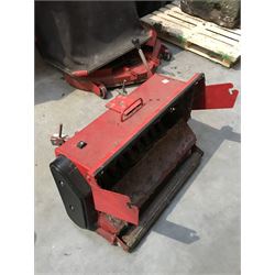 Westwood T1800 sit on mower with grass collector and other ancillaries 