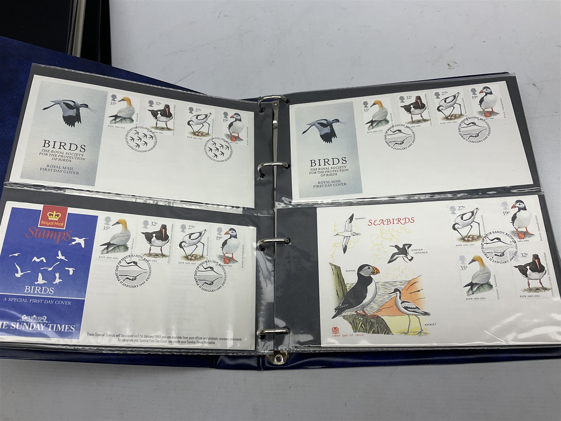 Stamps including first day covers, Royal Mail PHQ cards, Australia, Germany, Canada, Cyprus, Ceylon, Falkland Islands, France etc, housed in various albums, in one box