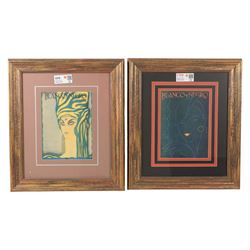 Set of four Blanco Y Negro posters, largest including frame 48cm x 42cm (4)