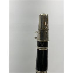 Boosey & Hawkes Regent five-piece clarinet serial no.520487, in fitted carrying case