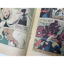 The Uncanny X-Men Marvel comics (1979-1980) Nos 130, 131 & 132, all British 12p price variant direct editions (3)