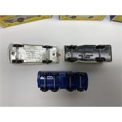 Matchbox 1-75 Series - Carry Case containing thirteen models comprising 2d, 5a, 8a, 9b, 10c, 11c, 13c, 14c, 17d, 25c, 27d, 28c and 31e (Superfast); all boxed