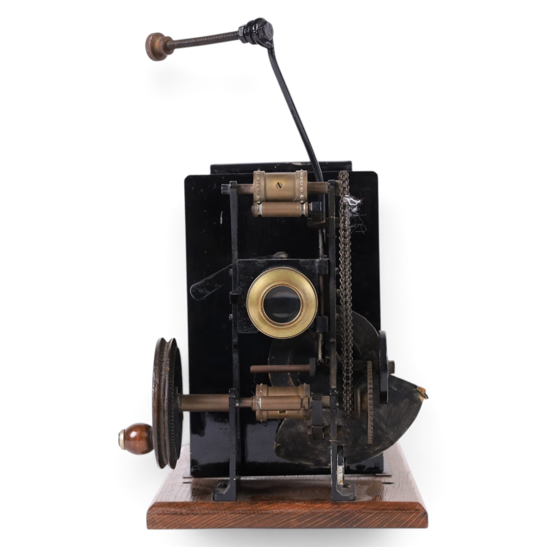 Reynolds & Branson Ltd magic lantern, together with a Thornton-Pickard Imperial Enlarger and a tin plate and brass cine projector