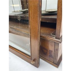 Collection of textile equipment, comprising, Goodbrand & Co. mahogany and brass yarn tester, Negretti & Zambra barograph and two sets of precision scales