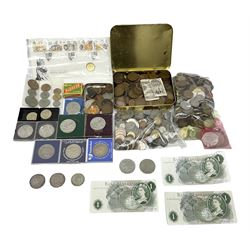Great British and World coins including 