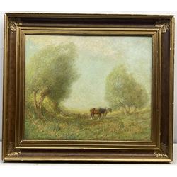 Lindsay Grandison MacArthur (Scottish 1873-1956): 'Summer Sunshine', oil on canvas, signed and titled on label verso, with James Bourlet & Sons label 62cm x 75cm
