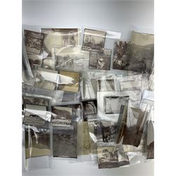 Ninety-two original photographs of the British Army in India during WW1 including march from Kathgodam to Military HQ at Raniket believed taken by one of the troops, various sizes, each with manuscript details verso.