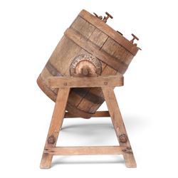 Butter churn on stand by Hathaway, H62cm