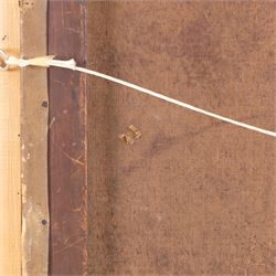 William Lara (British fl.c.1840-1860): Harvest Landscape, oil on canvas unsigned 60cm x 50cm 