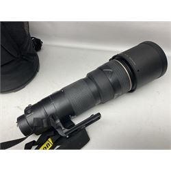 Nikon ED 'AF-S Nikkor 200-400mm 1:4G' lens, serial no 300970, with case
