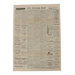 Newspaper: Jersey, The Evening Post July 9th 1940,  'Orders of the Commandant of the German Forces in Occupation of the Bailwick of Jersey 8th day of July 1940 ... Signed GUSSEK ... Commandant'
