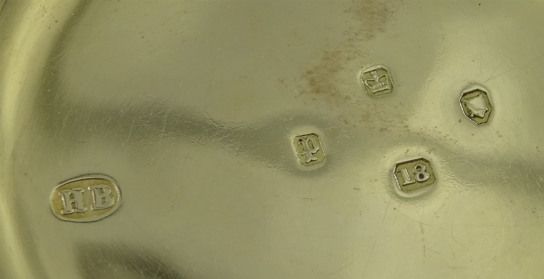  Victorian 18ct gold pocket watch case by Henry Buckland, London 1870 with 18ct gold dial  