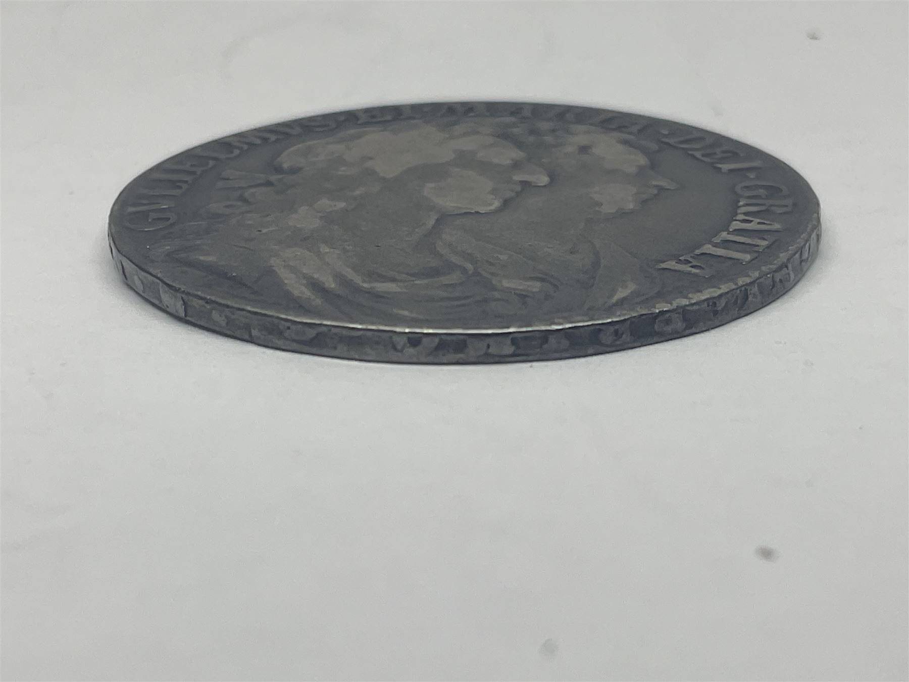 William and Mary 1689 halfcrown coin