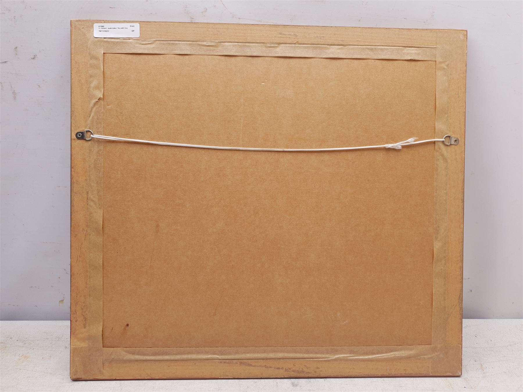 H Herbert (British 19th century): Boy Feeding his Terrier, watercolour signed and dated 1875, 22cm x 28cm