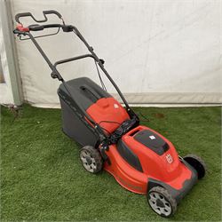Husqvarna LC 141iV battery lawnmower with charger  - THIS LOT IS TO BE COLLECTED BY APPOINTMENT FROM DUGGLEBY STORAGE, GREAT HILL, EASTFIELD, SCARBOROUGH, YO11 3TX