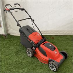  Husqvarna LC 141iV battery lawnmower with charger  - THIS LOT IS TO BE COLLECTED BY APPOINTMENT FROM DUGGLEBY STORAGE, GREAT HILL, EASTFIELD, SCARBOROUGH, YO11 3TX