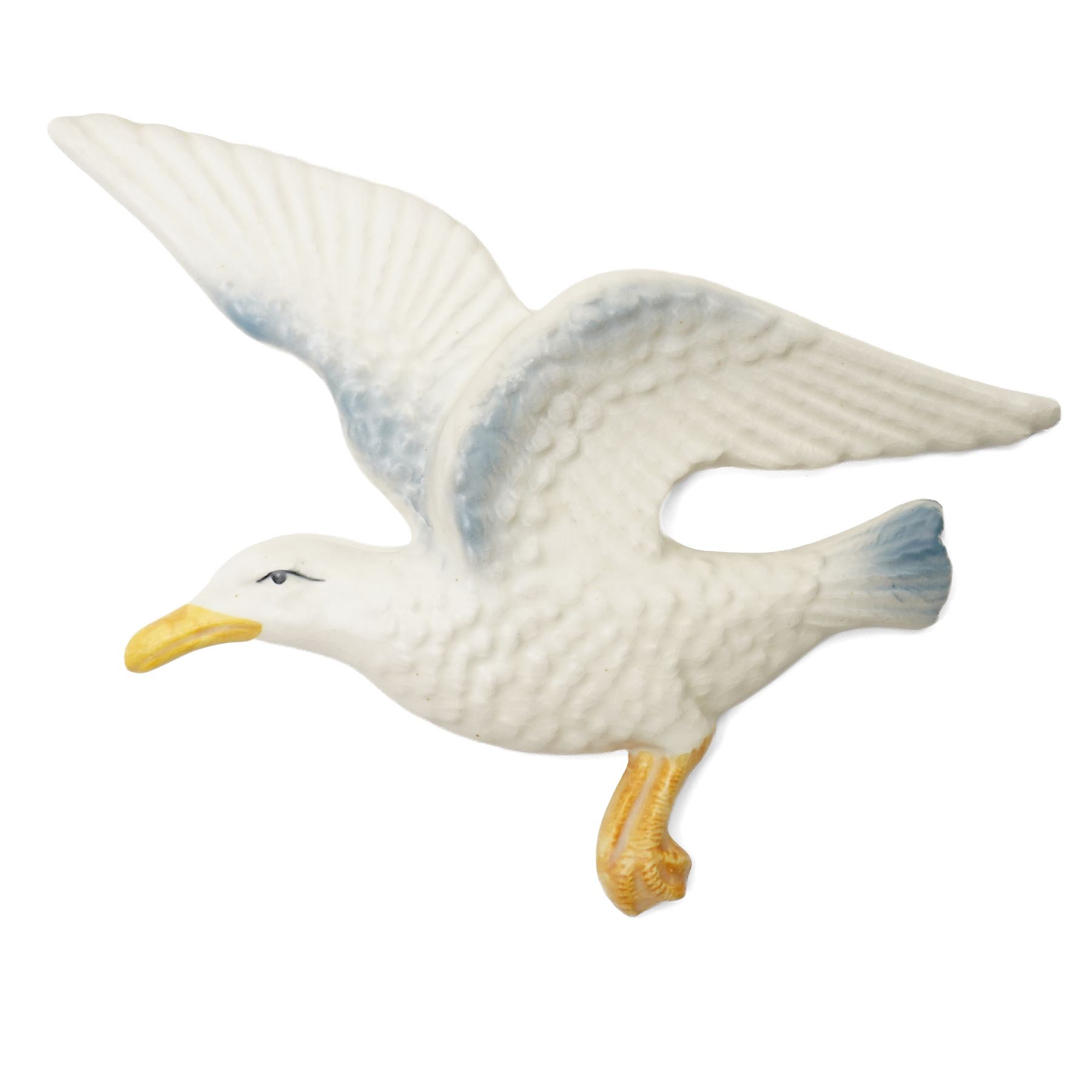 Sylvac - set of three graduated flying seagulls, printed and impressed marks verso, largest W22cm (3)