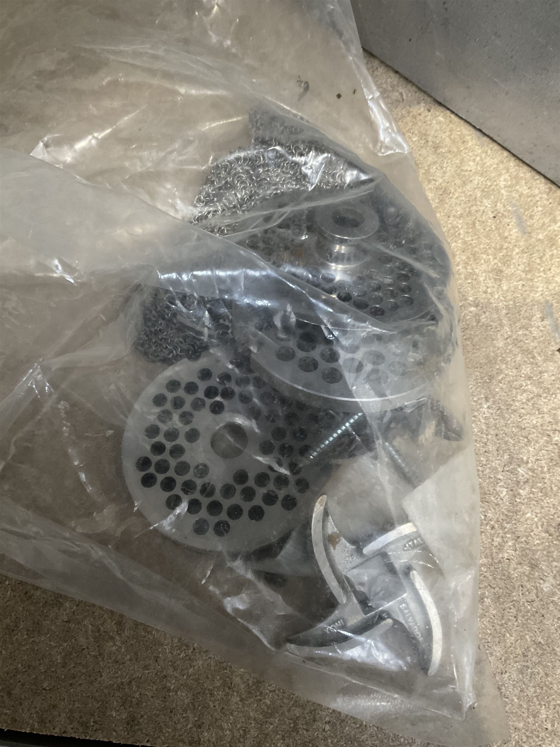 Crypto commercial meat grinder with attachments  - THIS LOT IS TO BE COLLECTED BY APPOINTMENT FROM DUGGLEBY STORAGE, GREAT HILL, EASTFIELD, SCARBOROUGH, YO11 3TX