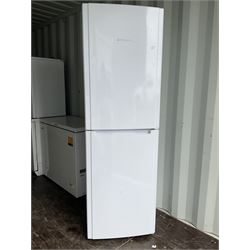 Hotpoint half and half fridge/freezer - THIS LOT IS TO BE COLLECTED BY APPOINTMENT FROM DUGGLEBY STORAGE, GREAT HILL, EASTFIELD, SCARBOROUGH, YO11 3TX