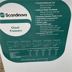 Scandinova CF 68C chest freezer  - THIS LOT IS TO BE COLLECTED BY APPOINTMENT FROM DUGGLEBY STORAGE, GREAT HILL, EASTFIELD, SCARBOROUGH, YO11 3TX