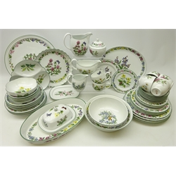  Royal Worcester 'Worcester Herbs' part dinner and teaware in two boxes  