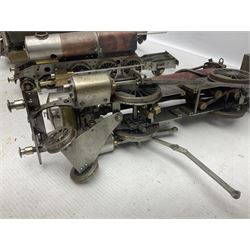 Three part-built live steam locomotives - 1.75