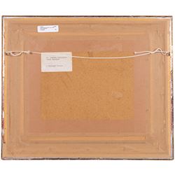 Joseph Appleyard (Yorkshire 1908-1960): 'Redmire -Wensleydale', watercolour signed and dated '42, titled and labelled as a 'Dalesman' illustration verso, 15cm x 23cm 