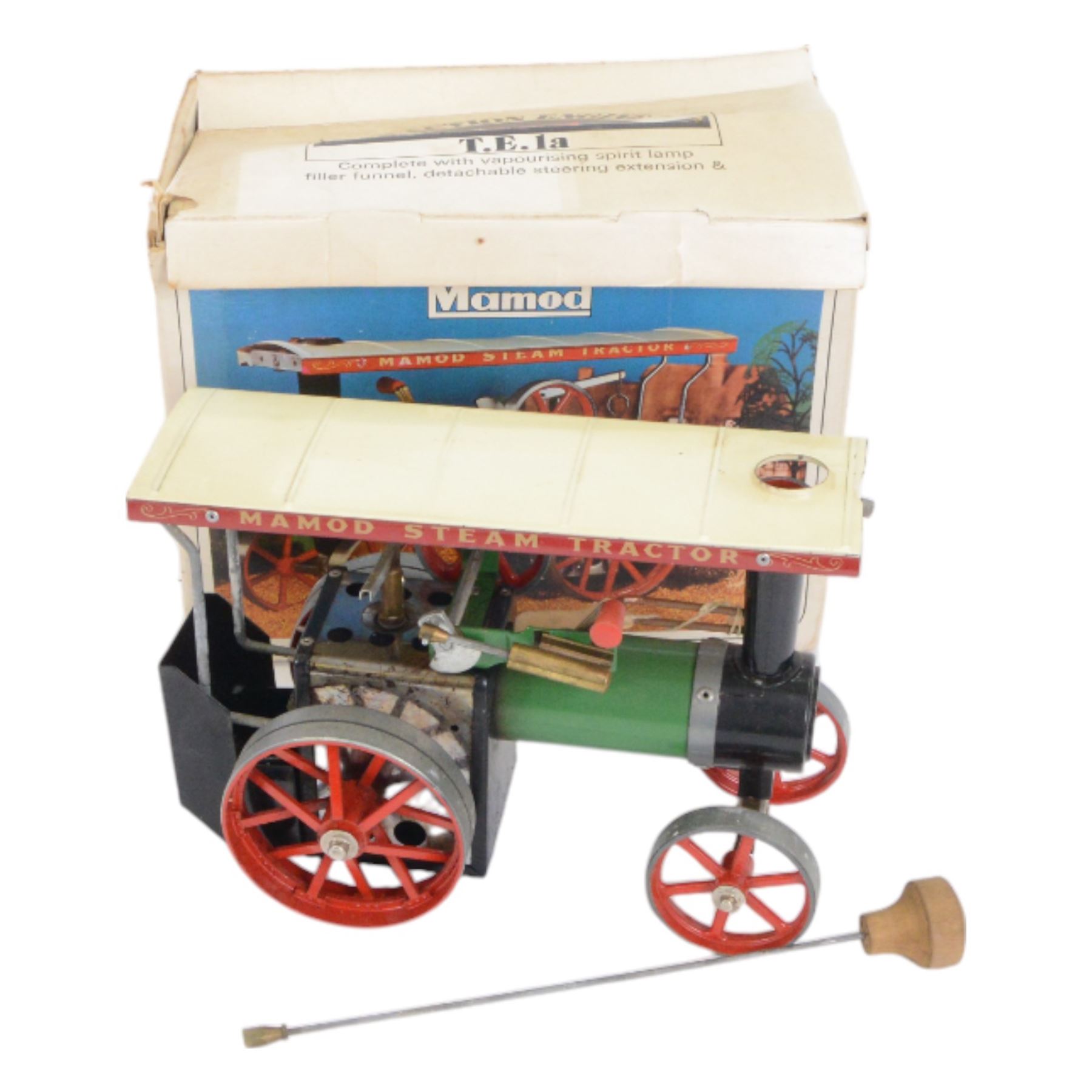 Mamod Traction Engine TE1a, boxed