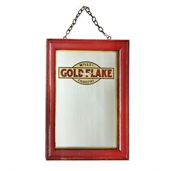 Wills' Gold Flake advertising mirror in 
