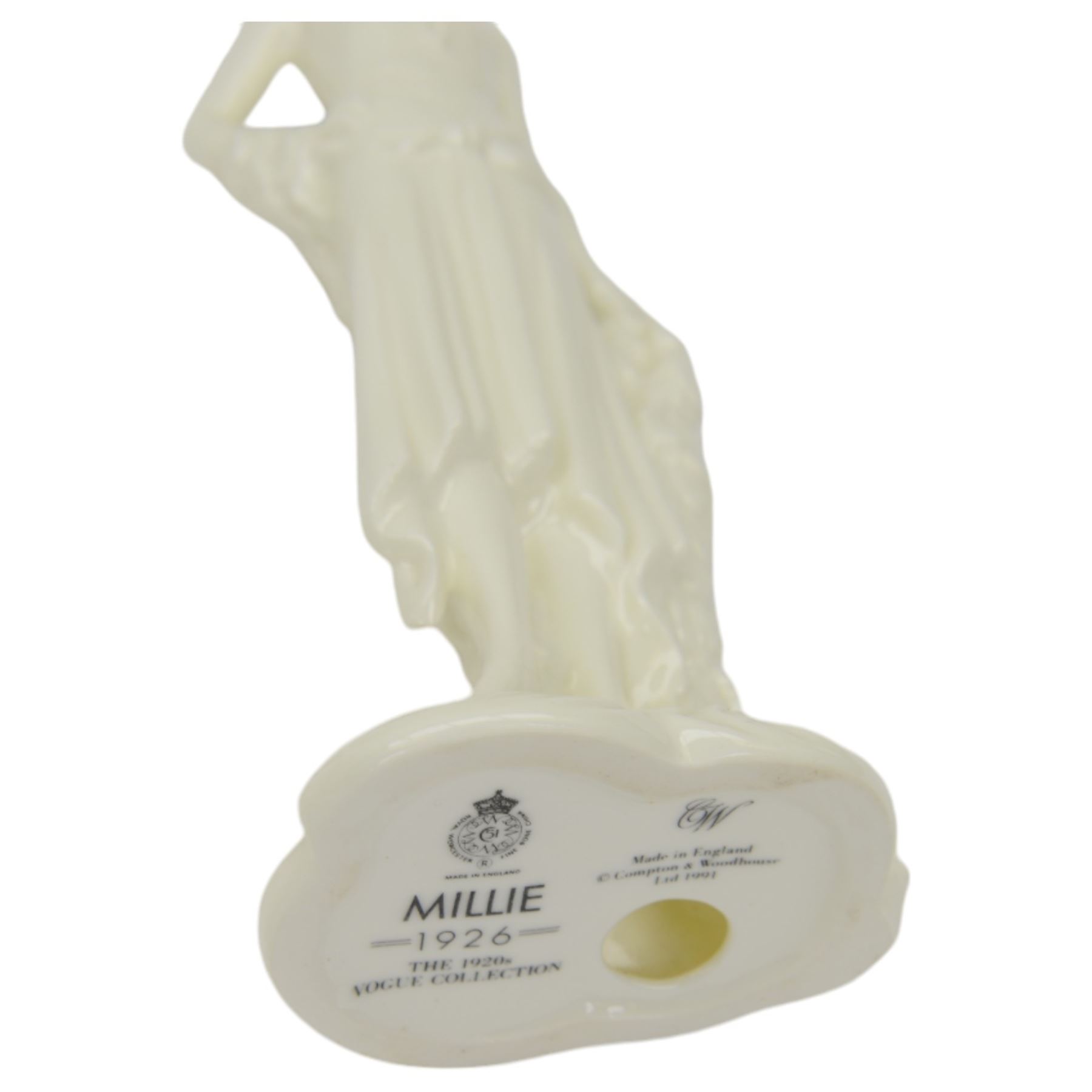 Set of Royal Worcester figures from The 1920's Vogue Collection, all with certificates 