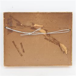 William Mellor (British 1851-1931): 'On the Wharfe - Yorkshire', oil on board signed, titled on the mount 20cm x 30cm