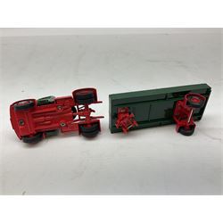 Corgi Premium limited edition - three Tippers die-cast models comprising CC10504 ERF KV Tipper - Ketton Cement; CC10102 Foden FG Tipper & Gravel Load; and CC10602 Leyland octopus Tipper; together with three Building britain models comprising 18404 H.E. Musgrove & Sons Ltd. Bedford O Artic Dropside; 07502 Tarmac Land Rover Winch & 2-wheel Trailer; and 12302 Eastwoods Foden FG 8-wheel Platform Lorry; all boxed (6)