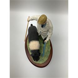 Border Fine Arts 'Prize Show' figure, model No. B1265 by Hans Kendrick, limited edition 101/350, on wood base, with certificate