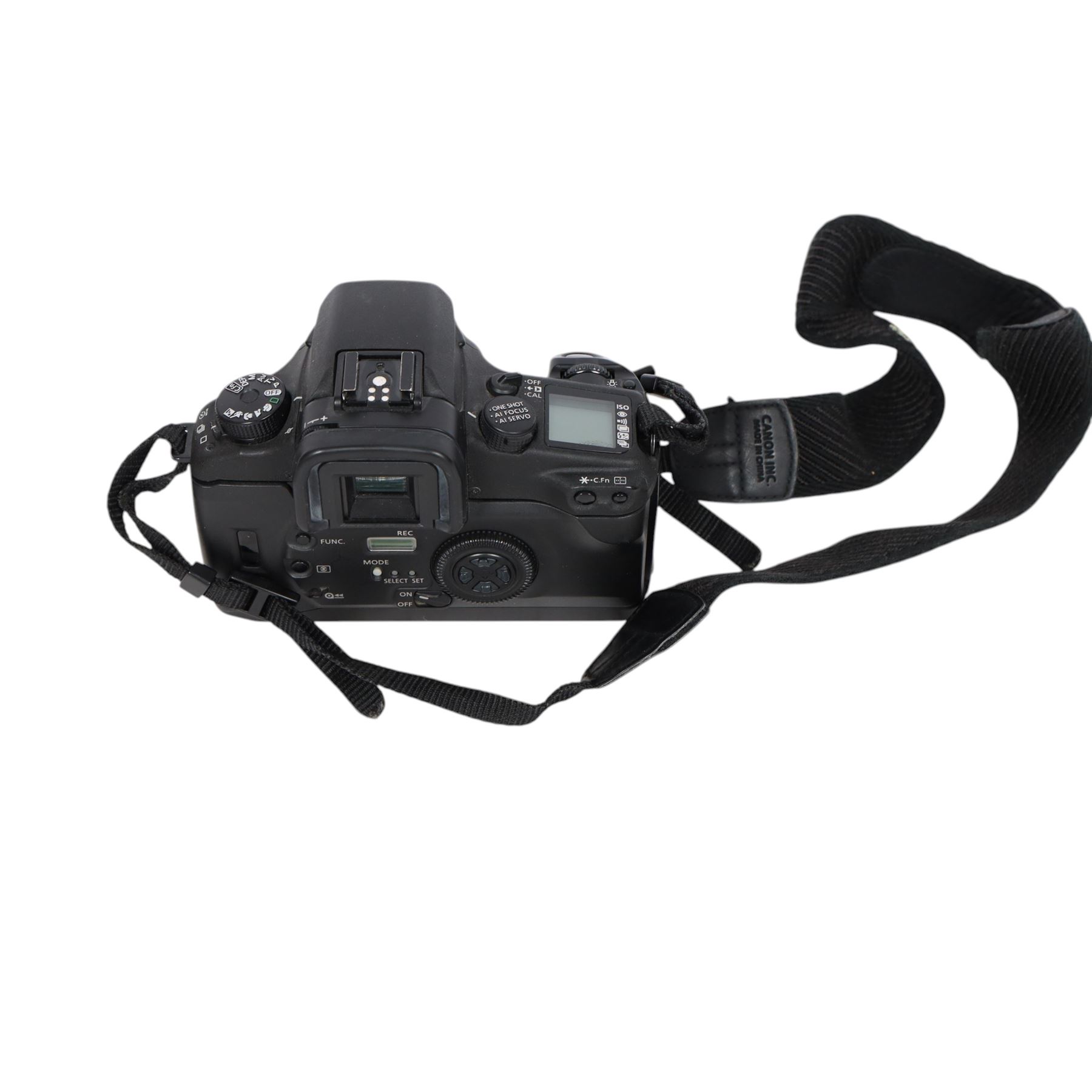 Canon EOS 30V Date 35mm film SLR camera body, serial no. 2189001422, with a Canon Ultrasonic EF 28-105mm f/4-5.6 USM lens, both boxed