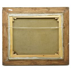 Ernest Higgins Rigg (Staithes Group 1868-1947): 'The Cottage Garden', oil on canvas unsigned 62cm x 75cm 
Provenance: from the family of the artist 
Notes: the painting depicts the artist's wife at work in their garden in Devon.