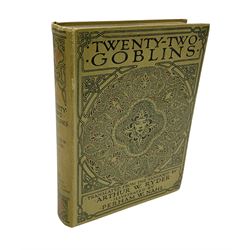 Ryder, Arthur. W: Nahl: Twenty-Two Goblins, illustrated by Perham W. Nahl, J. M. Dent & Sons Ltd., with twenty colour illustrations