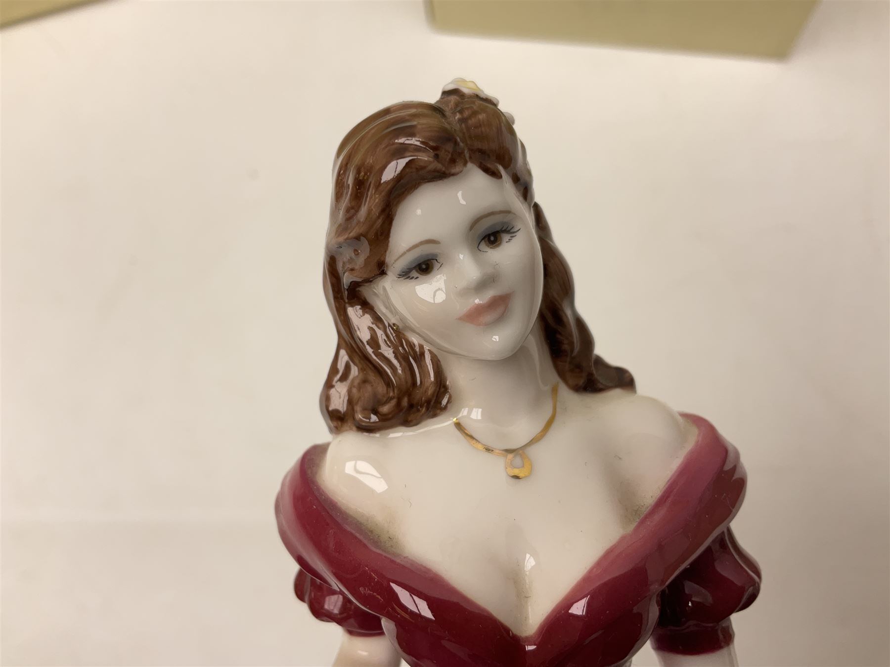 Two Coalport Ladies of Fashion figures, Shirley and Lorraine, both with original box, together with Royal Doulton figure, Carman from Opera Heroins Collection, with certificate of authenticity 