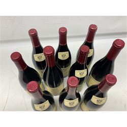 Mixed red wine from Louis Jadot, to include, 2015 Volnay, 2015 Pommard Clos De La Commaraine, 2015 Nuits Saint Georges, etc, various contents and proof, (10)